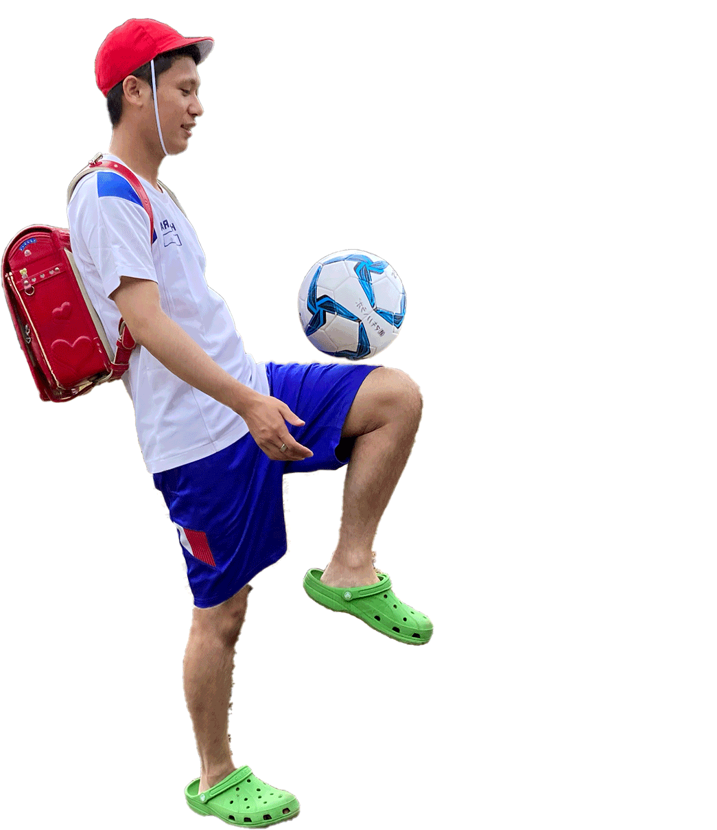 サッカー少年